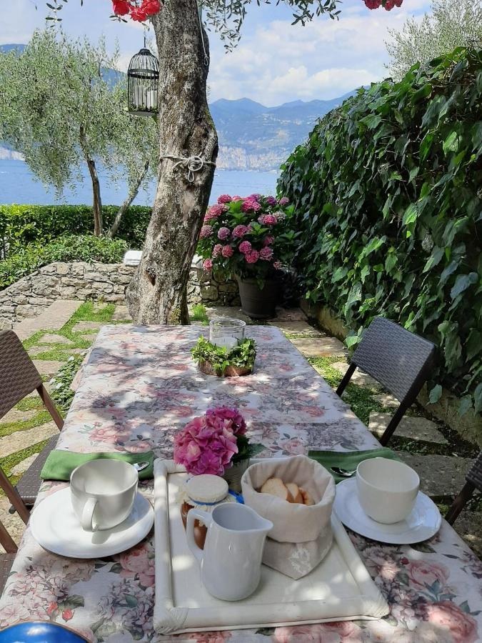 Villa Sul Lago Con Pontile Privato A Brenzone Sul Garda - Unique And Exclusive Zewnętrze zdjęcie